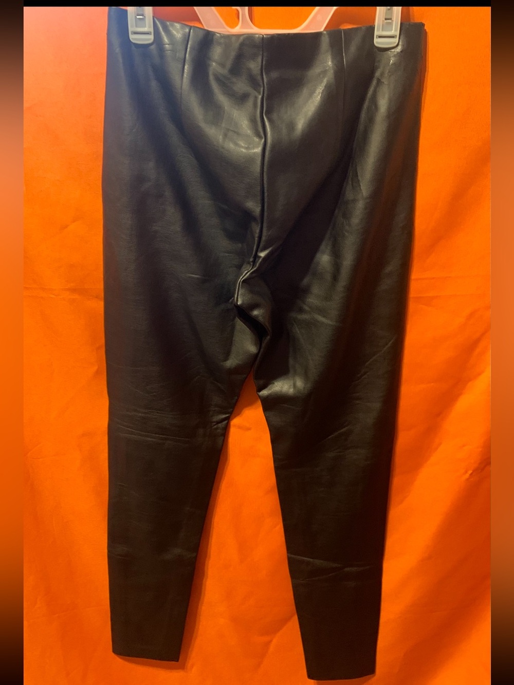 Banana Republic Black Faux Butter Leather Leggings - Picture 4 of 4